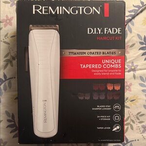 Remington DIY Fade Haircut Kit - White and Black